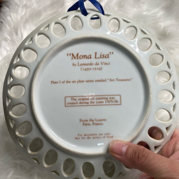 Collectible Mona Lisa plate - Picture 2 of 2